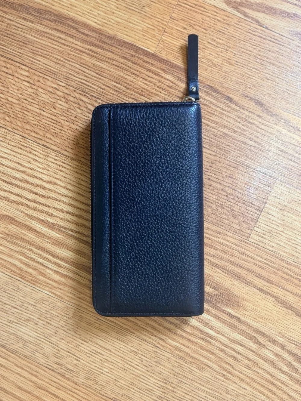 Kate Spade Neda Flynn Street Pebbled Leather Wallet w/ Stitching Detailing NWT